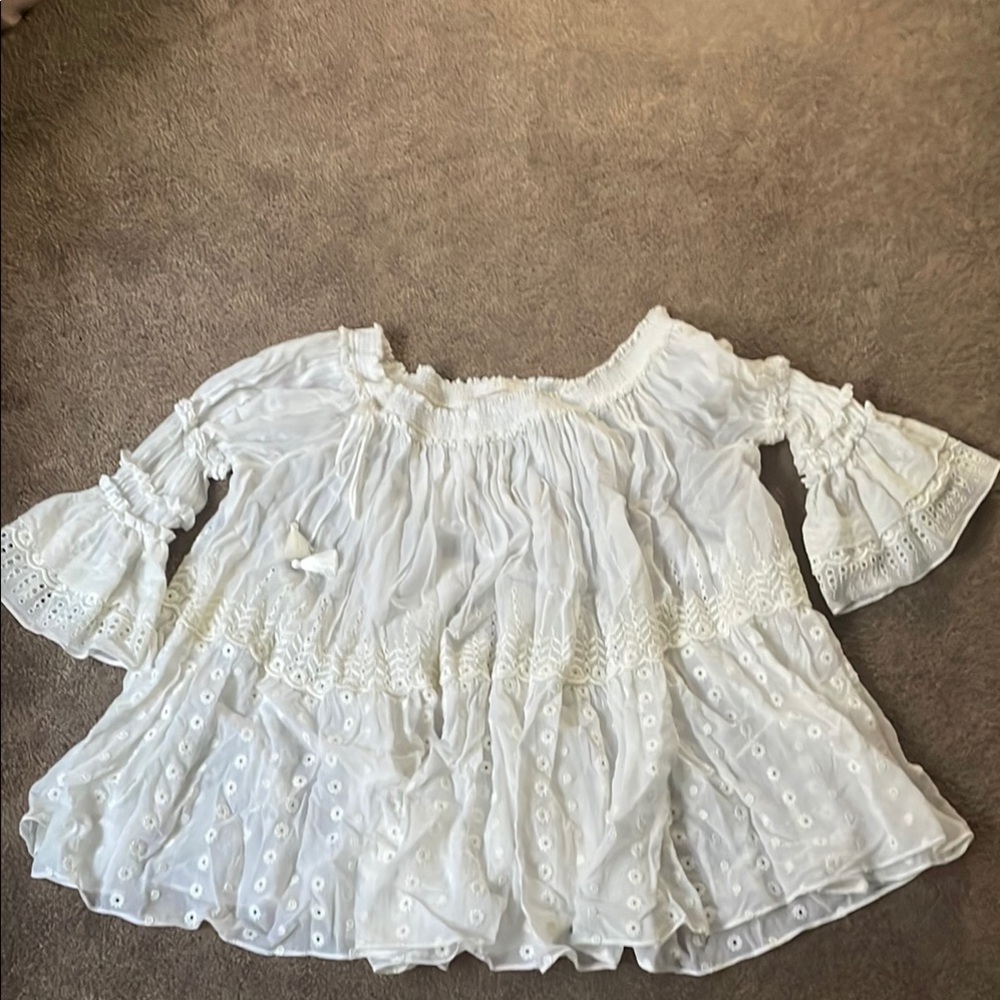 Chloe vintage boho sheer top